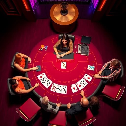 live dealer studio with buku mimpi draw table